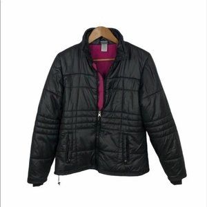 Champion Lightweight Puffer Jacket Black Small